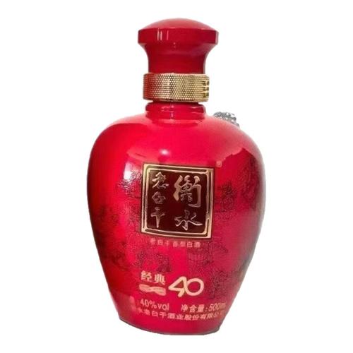 衡水老白干淡雅博弈五段经典40礼盒装 一坛纯粮，六瓶春秋
